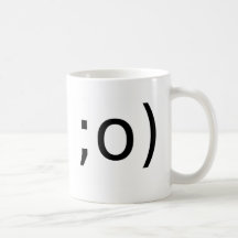 cligner de l'oeil le smiley tasse