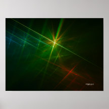 clignotant léger pendant la nuit posters