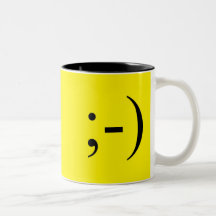 Clin d'oeil tasse à café