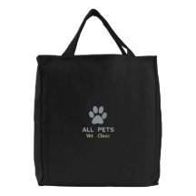 Clinique vétérinaire personnalisée customisée sacs