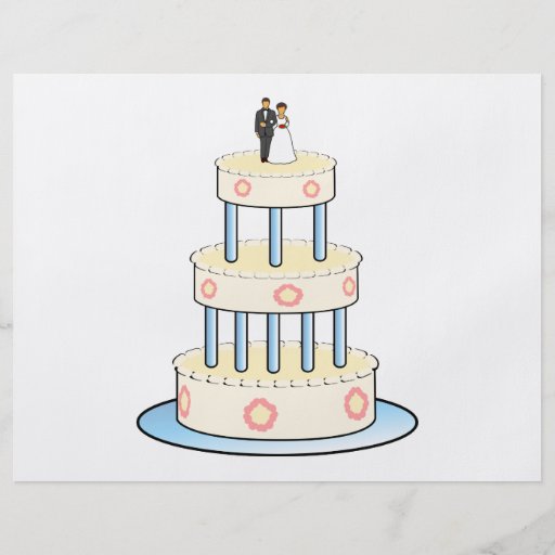 clipart gateau mariage