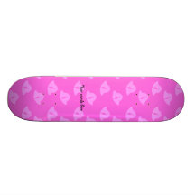Cloches de Noël rose-clair Skateboard Customisable
