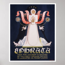 Cloître d'Ephrata WPA 1938 Posters