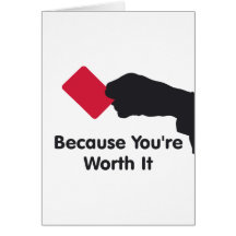 Clôture du produit d'attitude de referee´s cartes de vœux