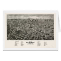 Clou, carte panoramique d'OR - 1913