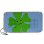 Clover-smile787 IRLANDAIS de TRÈFLE de FEUILLE de  Haut-parleur Notebook