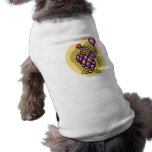 Clown maladroit et ballon tee-shirts pour chien