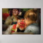 Clown - peinture de visage posters