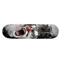 clown planches à roulettes
