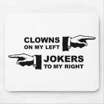 Clowns et jokers tapis de souris