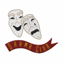 Club de drame polos brodés