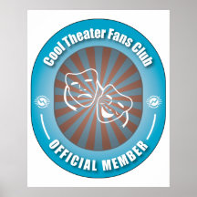 Club de fans frais de théâtre posters