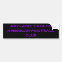 CLUB DE FOOTBALL AMÉRICAIN D'ADELAÏDE EAGLES ADHÉSIFS POUR VOITURE