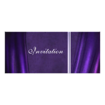Club de pourpre d'invitation