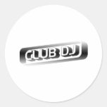 Club DJ Adhésifs Ronds