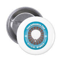 Club frais d'aéronautes badge avec épingle