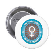 Club frais de féministes pin's avec agrafe