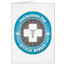 Club frais de résidents cartes de vœux