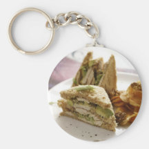 Club Keychain d'avocat de poulet Porte-clé