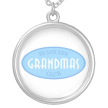 Club tout neuf de grand-mamans (bleu) collier personnalisé
