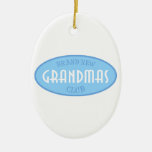 Club tout neuf de grand-mamans (bleu) ornement de noël