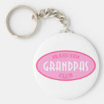 Club tout neuf de grand-papas (rose) porte-clef