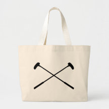 clubs de golf fous sac de toile