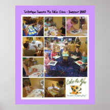 CMM affiche de camp de Tableau de tuile