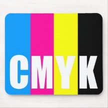 CMYK - mousepad Tapis De Souris