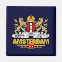 COA d'Amsterdam Magnets Pour Réfrigérateur