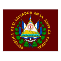 COA du Salvador Carte Postale