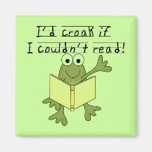 Coassement de grenouille si je ne pourrais pas lir magnets