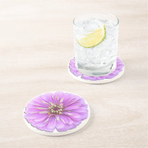 Coaster - Sandstone - Lilac Zinnia