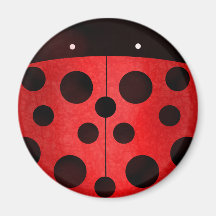Coccinelle de Ladybird - magnet Aimants