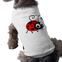 Coccinelle mignonne manteaux pour toutous
