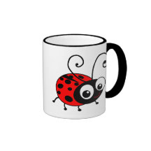 Coccinelle mignonne mug à café
