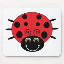 Coccinelle Mousepad Tapis De Souris