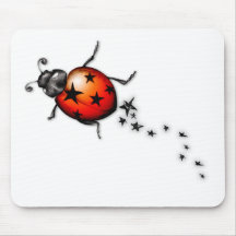Coccinelle Rockstar Tapis De Souris