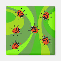 Coccinelles géniales aimants