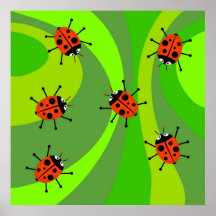 Coccinelles géniales poster