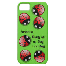 Coccinelles - personnalisables étui iPhone 5