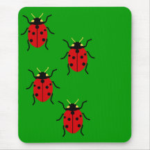 Coccinelles Tapis De Souris