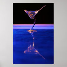 Cocktail clair affiche