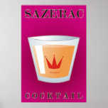 Cocktail de Sazerac Affiches