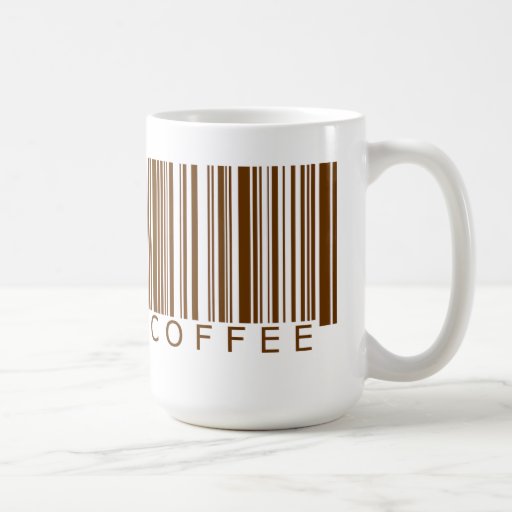 Code barres de café tasse