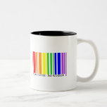 Code barres de fierté - tasse de café