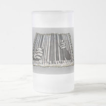 CODE BARRES DE PRISON DE PRISON MUGS