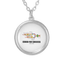 Codé pour le succès (reproduction d'ADN) Pendentif