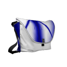 Codez le sac messenger bleu à Rickshaw Besaces