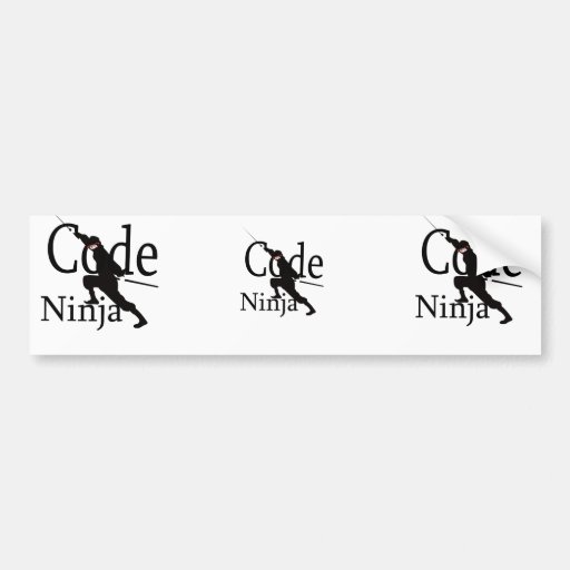 Codez Ninja Autocollants Pour Voiture